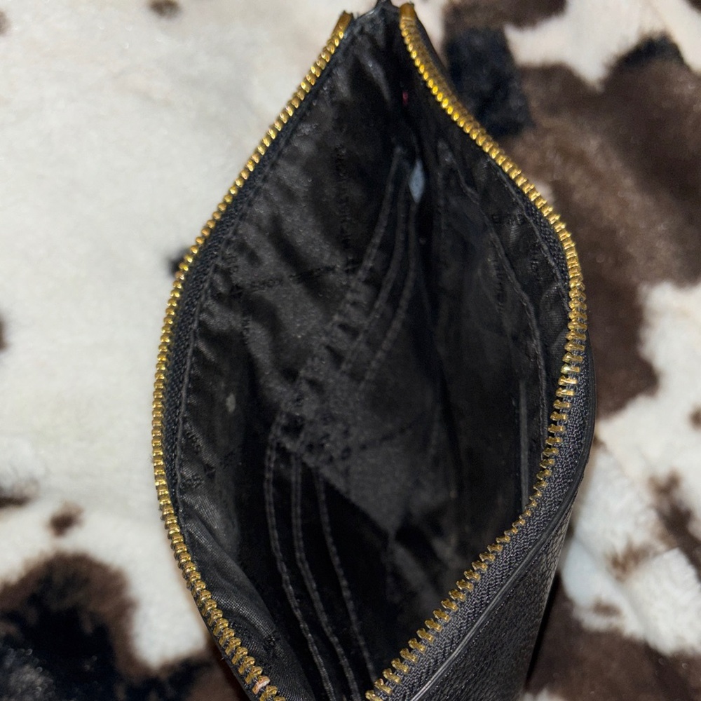 Michael Kors Black Pebbled Leather Clutch - Picture 6 of 6